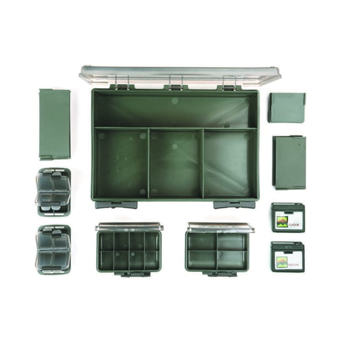 fbox-deluxe-set-medium-single F-Box Deluxe Medium einseitige Angelbox
