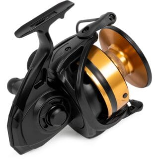 Black Cat Buster X 10000 – Bild 5, Rolle, Angelrolle, Kugellager, Gussmetall, Schwarz/Gold