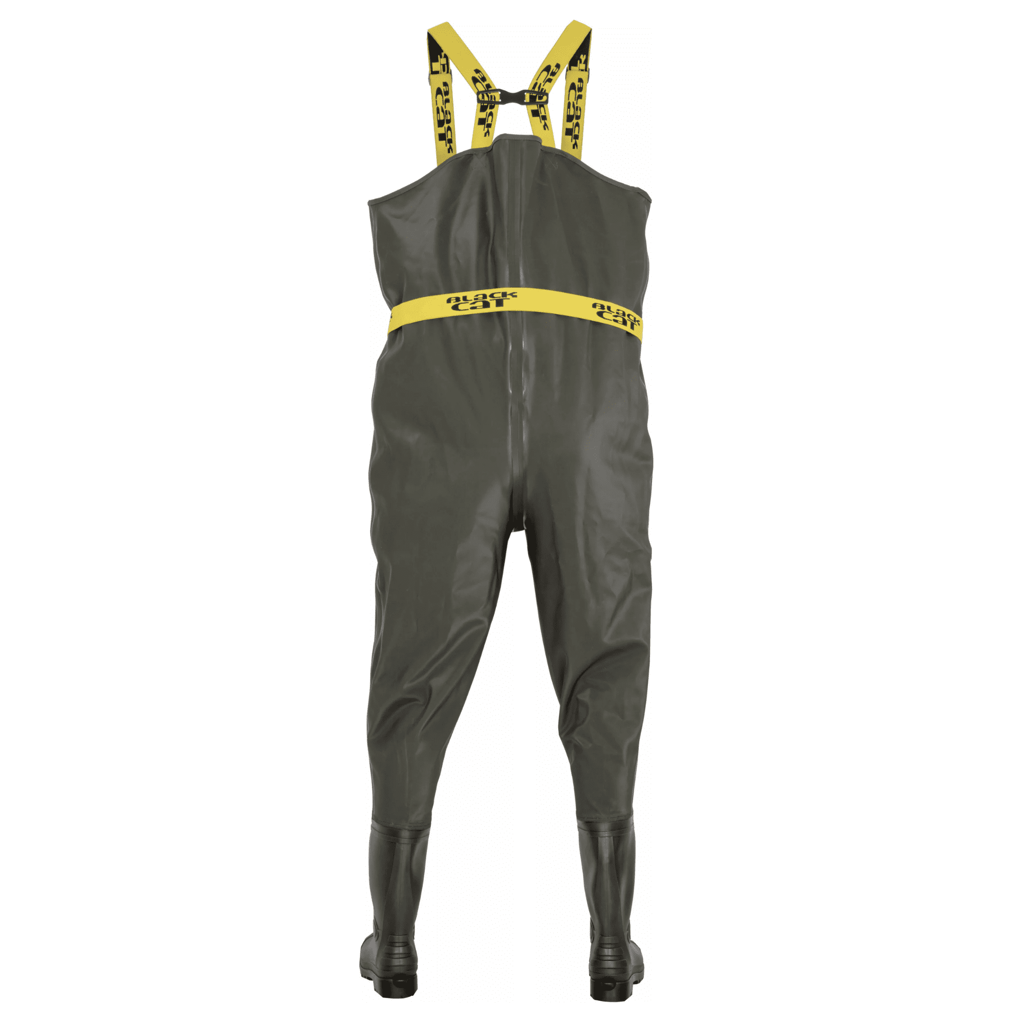 Beleuchtungs-Overalls, Schwimmanzug, Gelbe Träger, Regenschutzanzug, Wathosenanzug