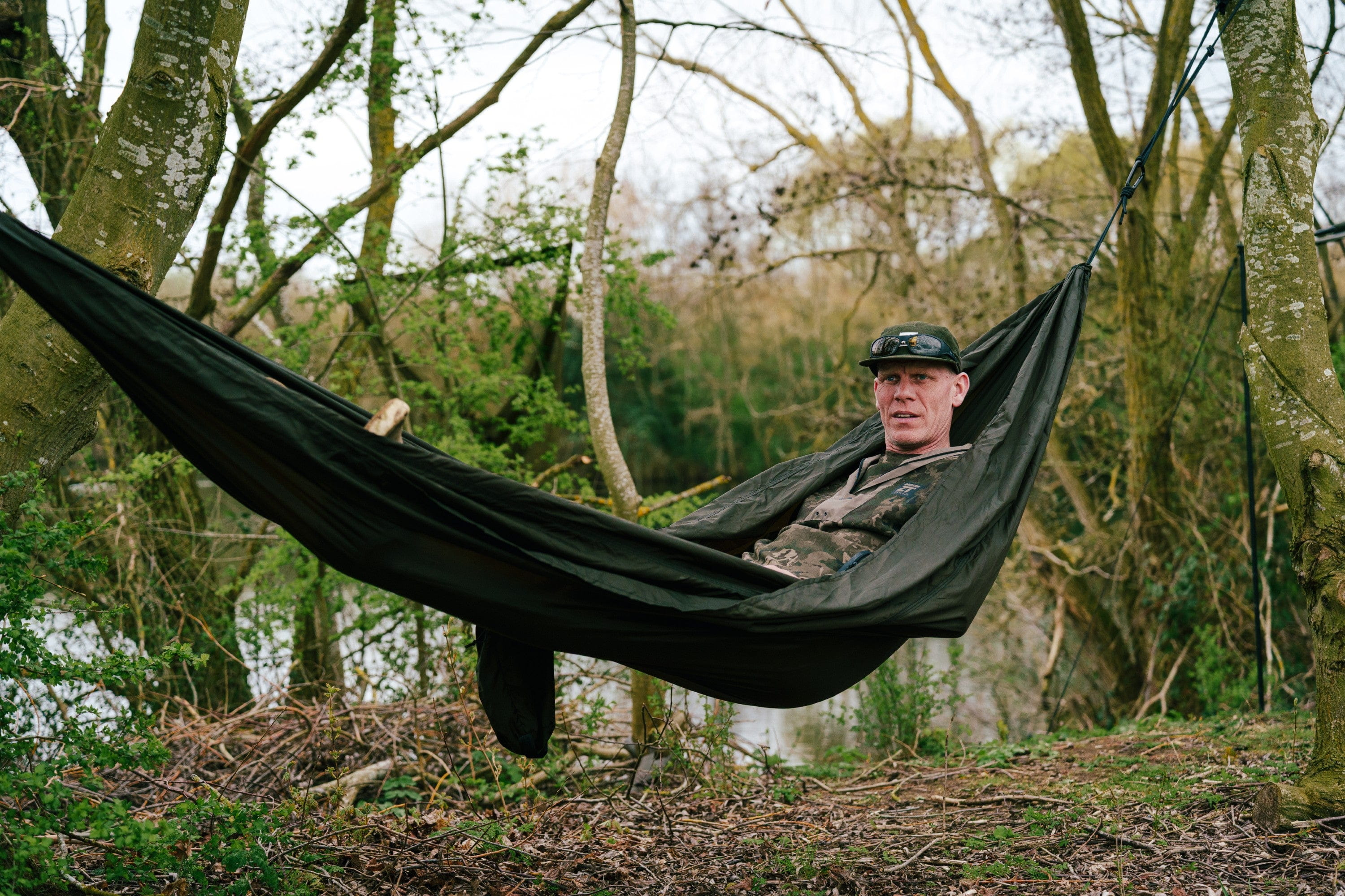 Hängematte, Outdoor, Baum, Camping, Kämpfer?