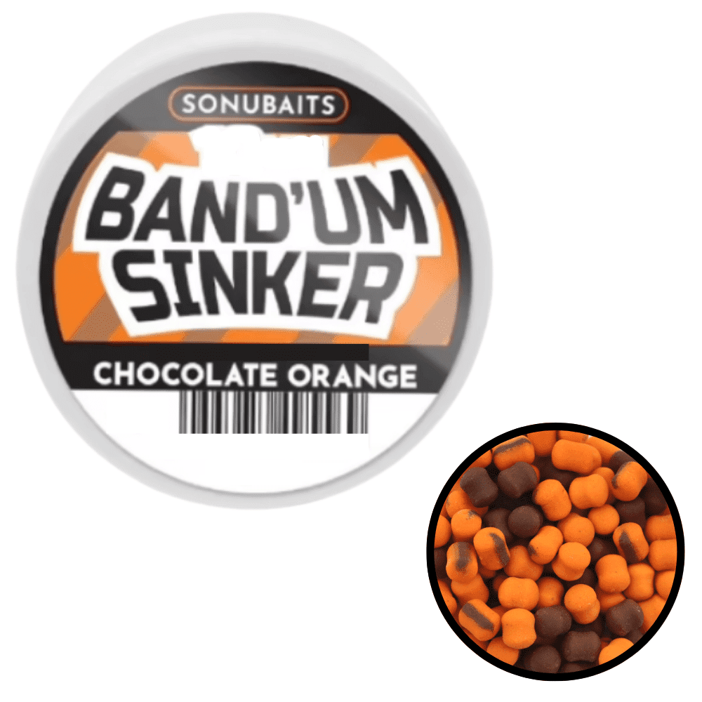 Sonubaits-Band-um-3 Sonubaits Band'um Sinkers Chocolate Orange 10 mm