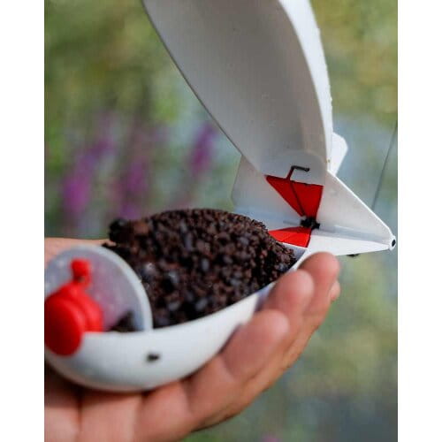 Fox Large Spomb White – Bild 3, Kletterbox,  Vogelfutter,  Samen,  Samenspender,  Futtersilo
