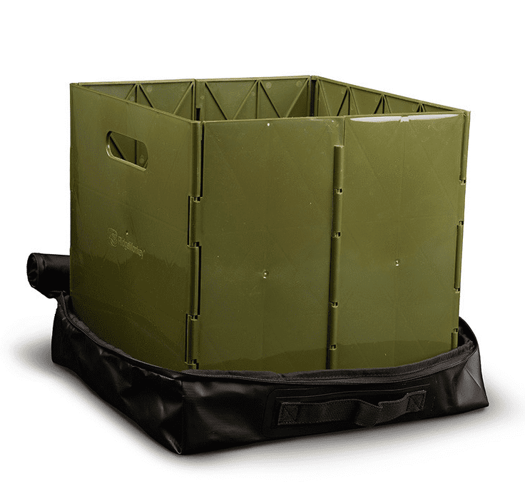 Kiste, Kunststoffkasten, grün, Faltbox, Tragebox