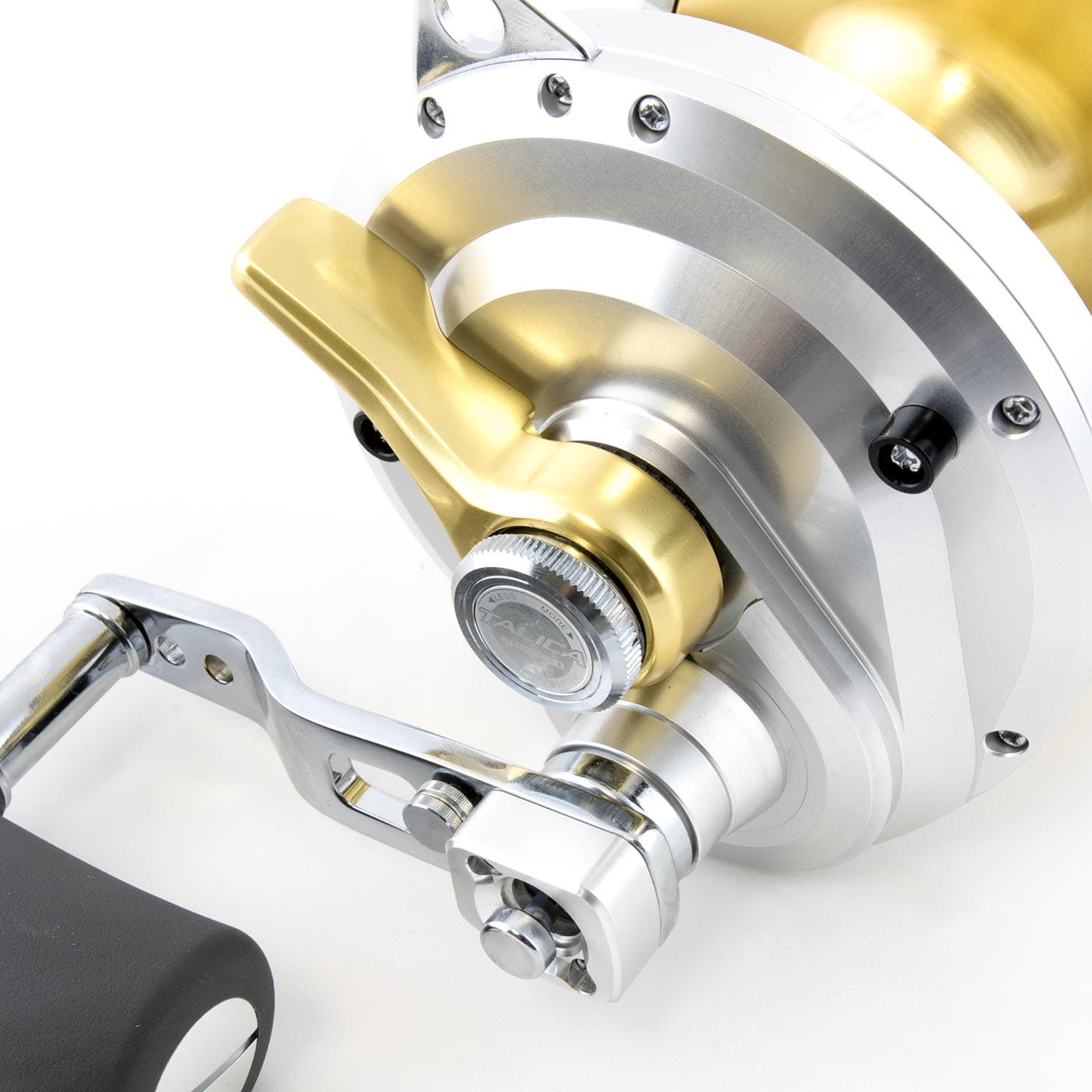 talica-50lbs-2speed-schiebebremse Talica 50 LBS 2-Speed Big Game Schiebebremse