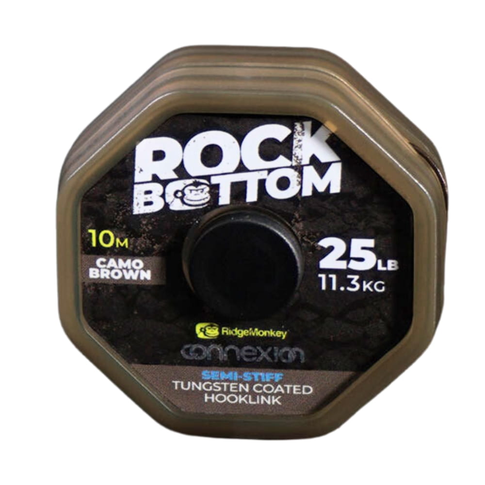 Ridge Monkey Rock Bottom Tungsten Coated Hooklink Semi Stiff 10m Elektronik, Handy, Telefon