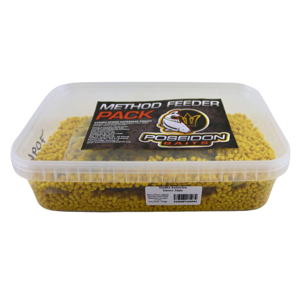 Poseidon Feeder Pack Sweet Corn Pellets + Turmix 1.2 kg Poseidon Feeder Pack Sweet Corn Pellets + Turmix 1.2 kg