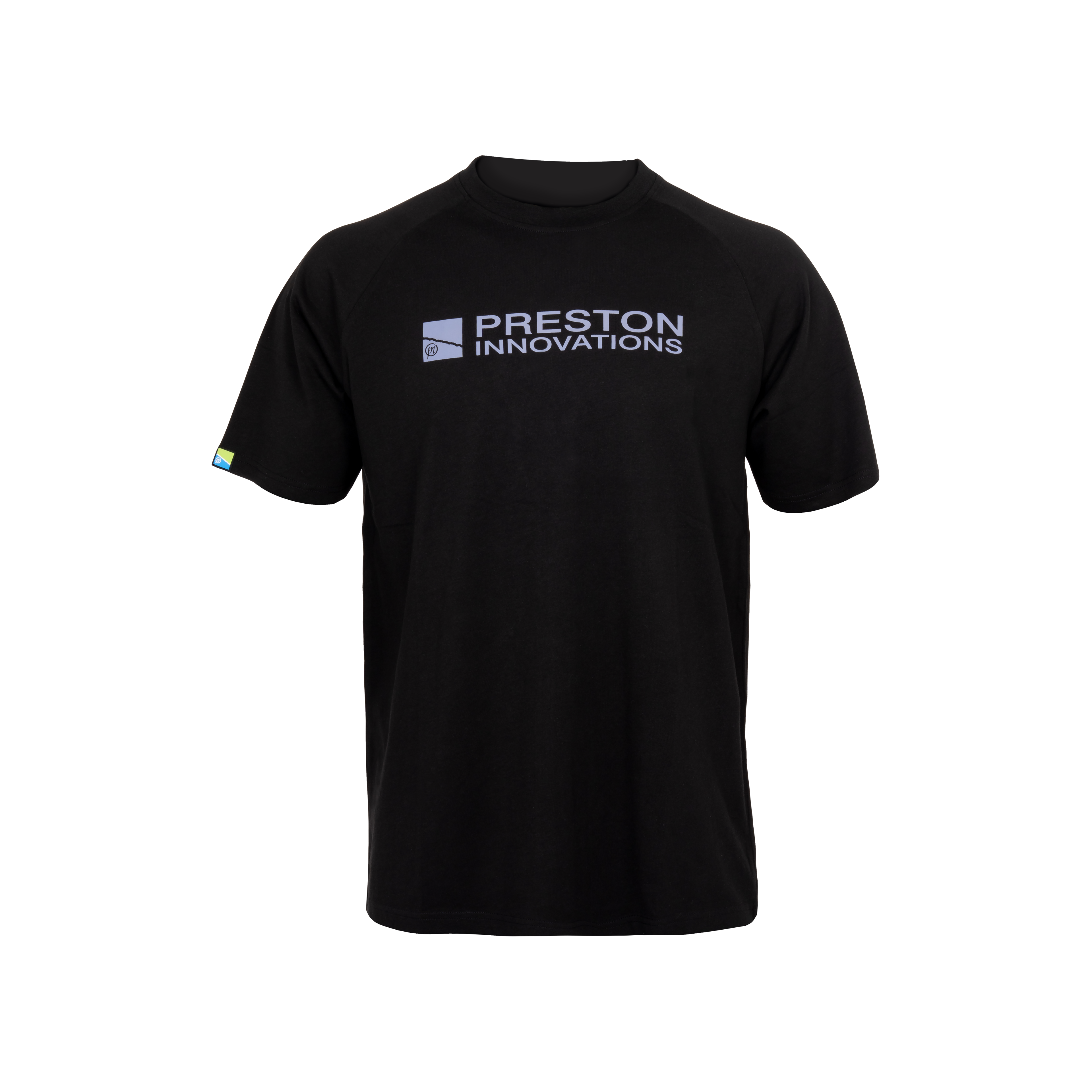 T-Shirt, Schwarz, Kurzarm, Rundhals, Logo-Druck