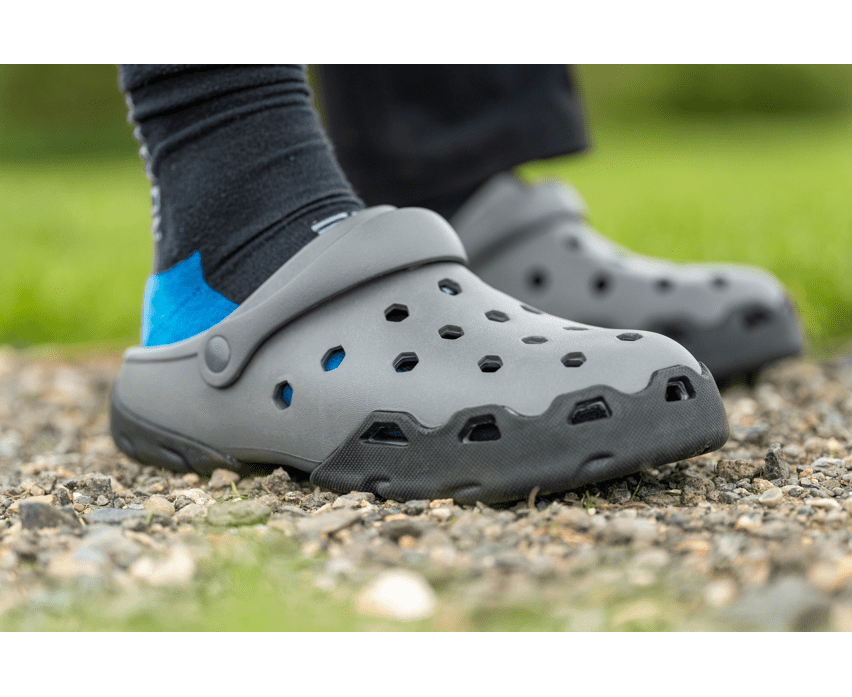 Preston Hydrotech Clogs Gr 44 – Bild 2, Crocs, Slipper, Grau, Offener Fersenabsatz, Ventiliert