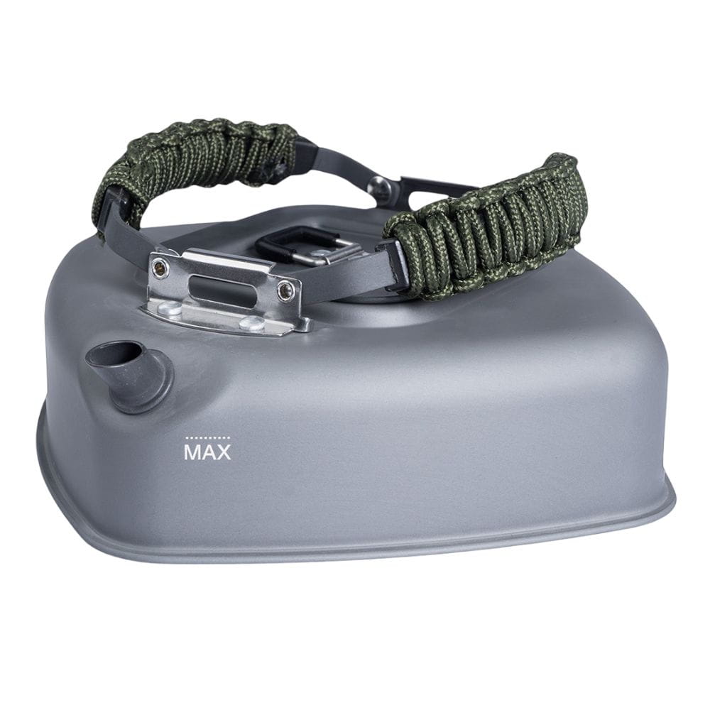 Ridge Monkey Square Kettle - Bouilloire carrée - Small 0,5 Liter Paracord Edition