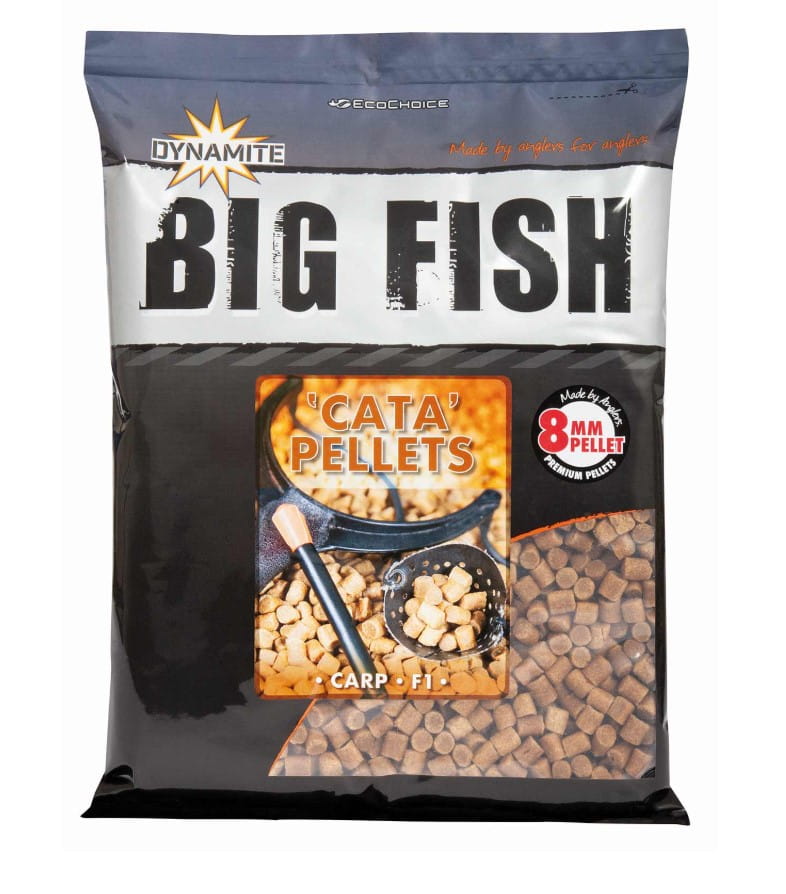 Dynamite Baits Big Fish Catapellets 8 mm 1,8 kg Essen, Imbiss