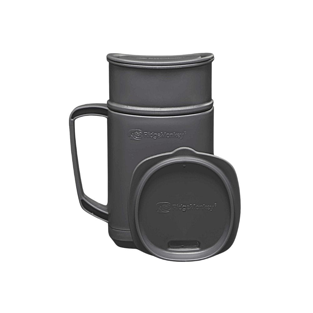 Ridge Monkey ThermoMug DLX Set per Infusione Grigio Ridge Monkey ThermoMug DLX Set per Infusione Grigio