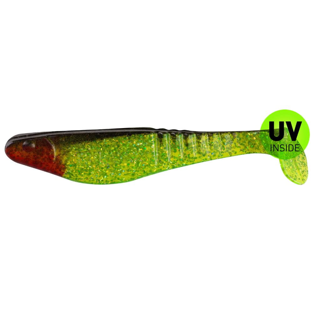 Relax Shark 11 cm (4") Zelen Chartreuse Bleščeče Črn 10 kosov Relax Shark 11 cm (4") Zelen Chartreuse Bleščeče Črn 10 kosov