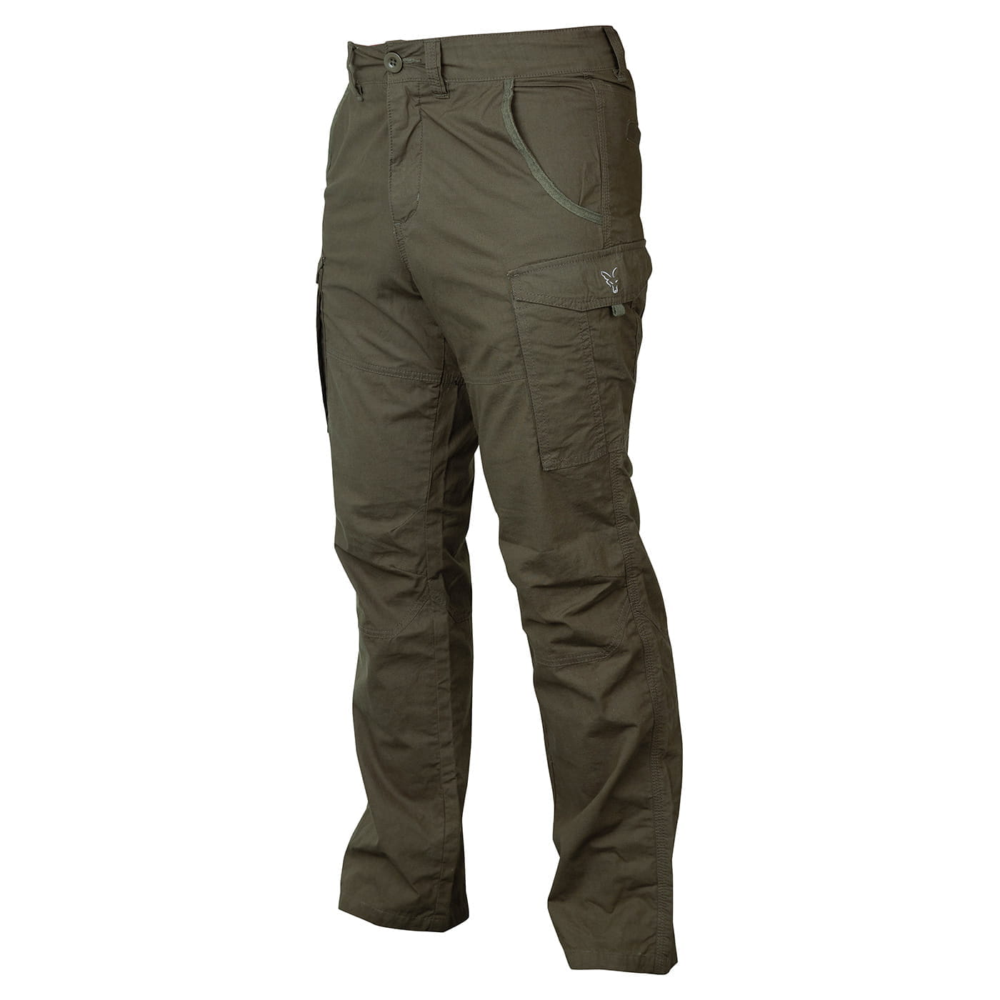 Fox Collection Green & Silver Combat Trousers, XXXL