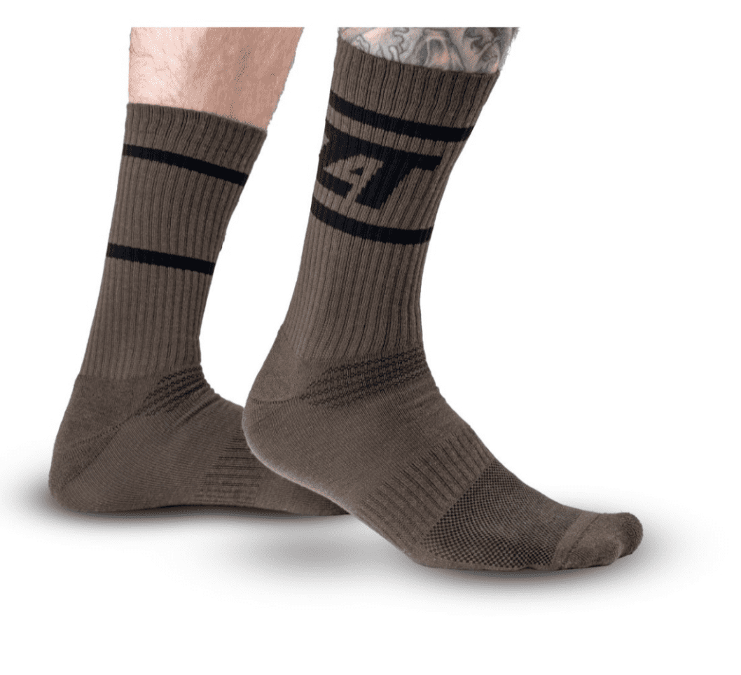 Nash ZT Lite Crew Socks 2 Pack L (UK 9-12 EU 43-47) Bekleidung, Strumpfwaren, Socke