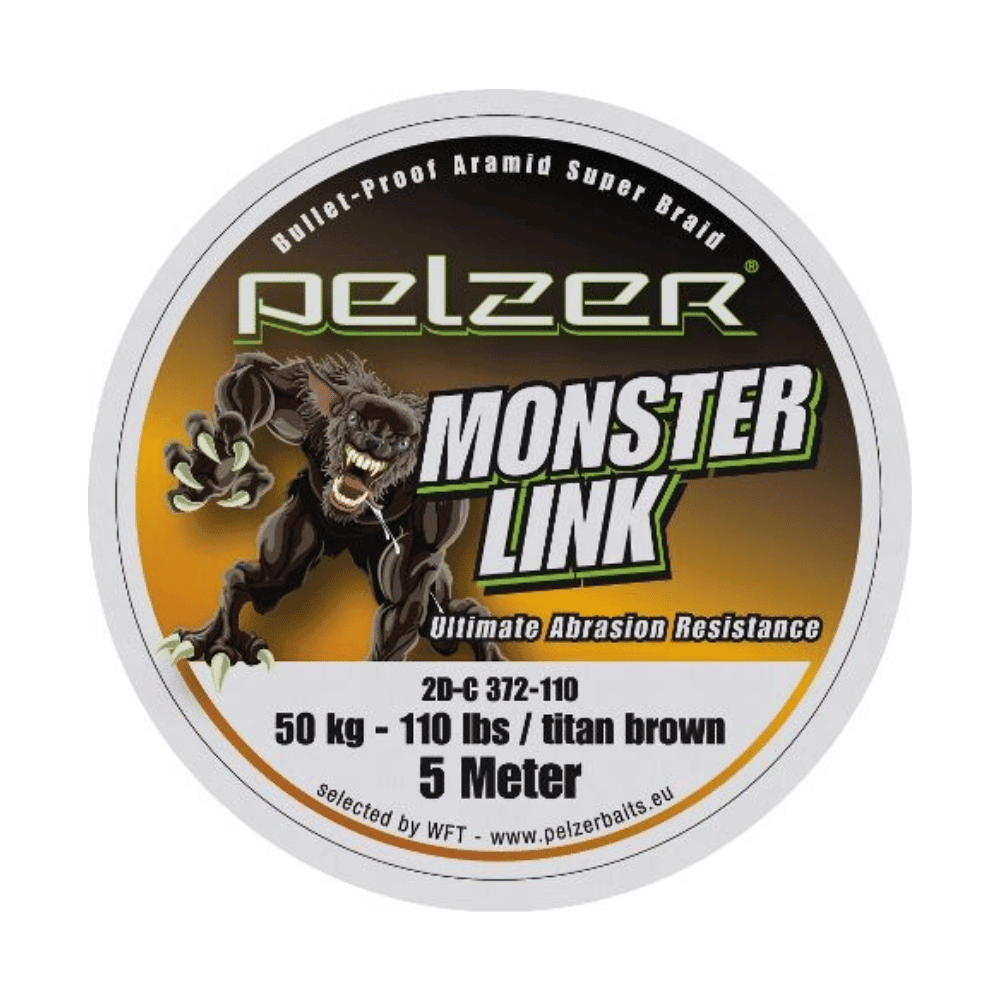 Pelzer Monster Link Titanbraun 5m 180lb
