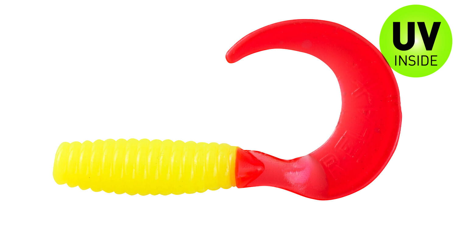 Relax Twister 4,5 cm (2") Fluo Yellow Red-Tail 5 броя Elektronik, Hardware, Rauchrohr