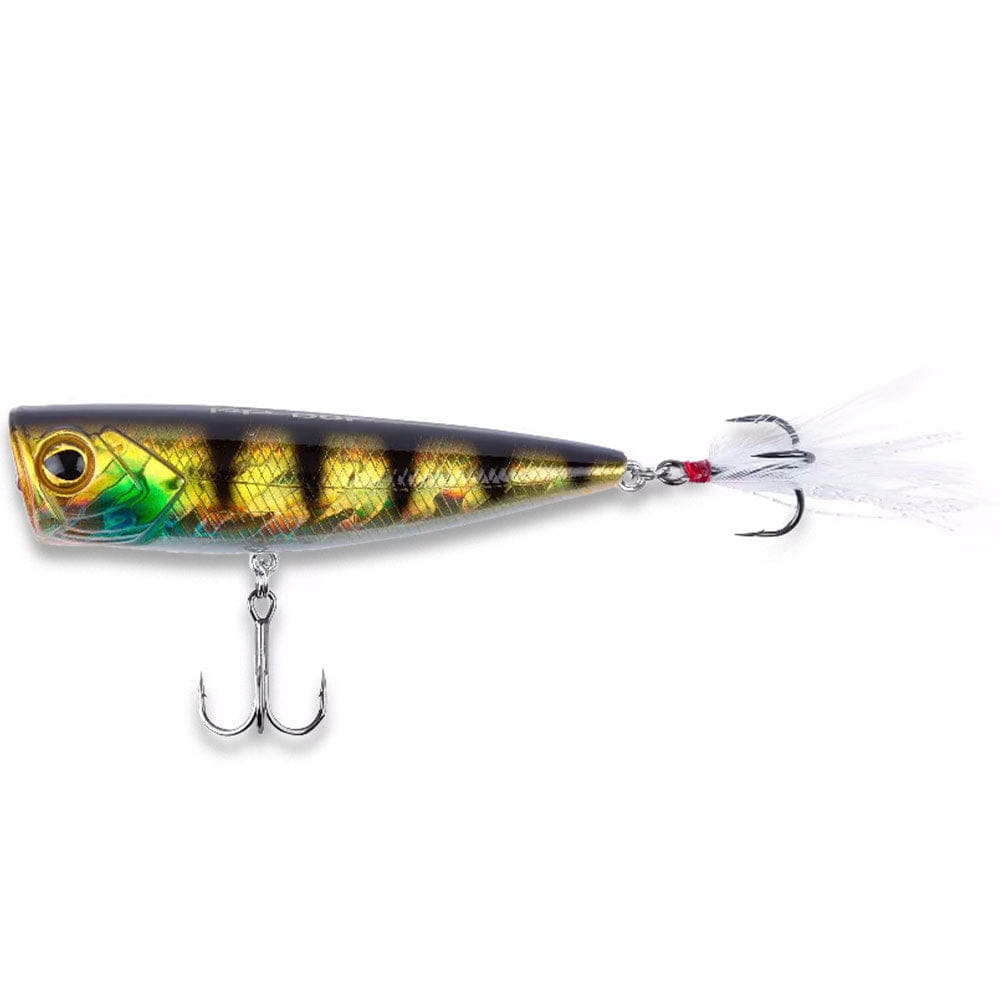Shimano Yasei Pure Pop F 6cm 6,5g Perch, Angelköder, Spinnentrigger, Köder, Spiegelungen, Hakenkonstruktion
