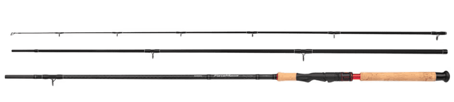 Shimano Forcemaster Trout Competition 300cm 5-40g Fischen, Draußen, Wasser, Angler, Person