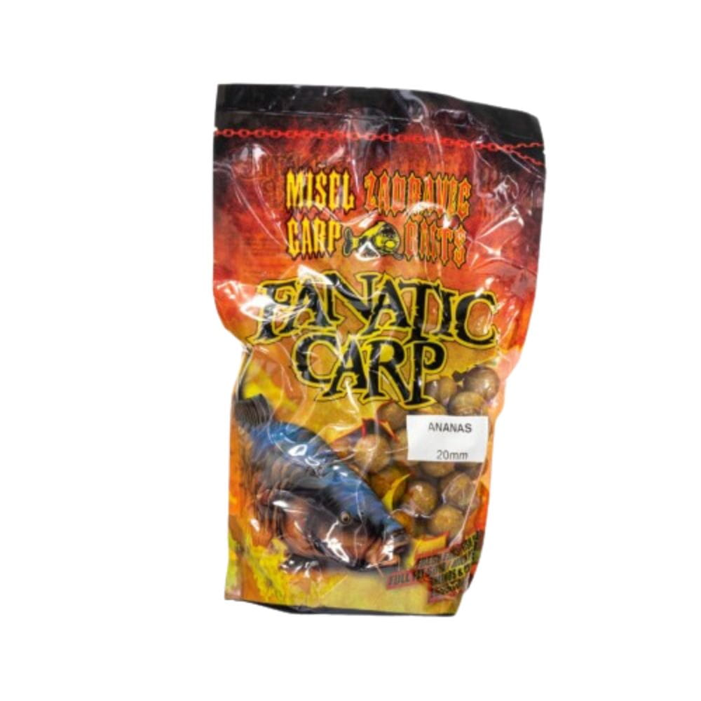 Zadravec Baits Fanatic Carp Boilies Ananas 20 mm 800g Zadravec Baits Fanatic Carp Boilies Ananas 20 mm 800g