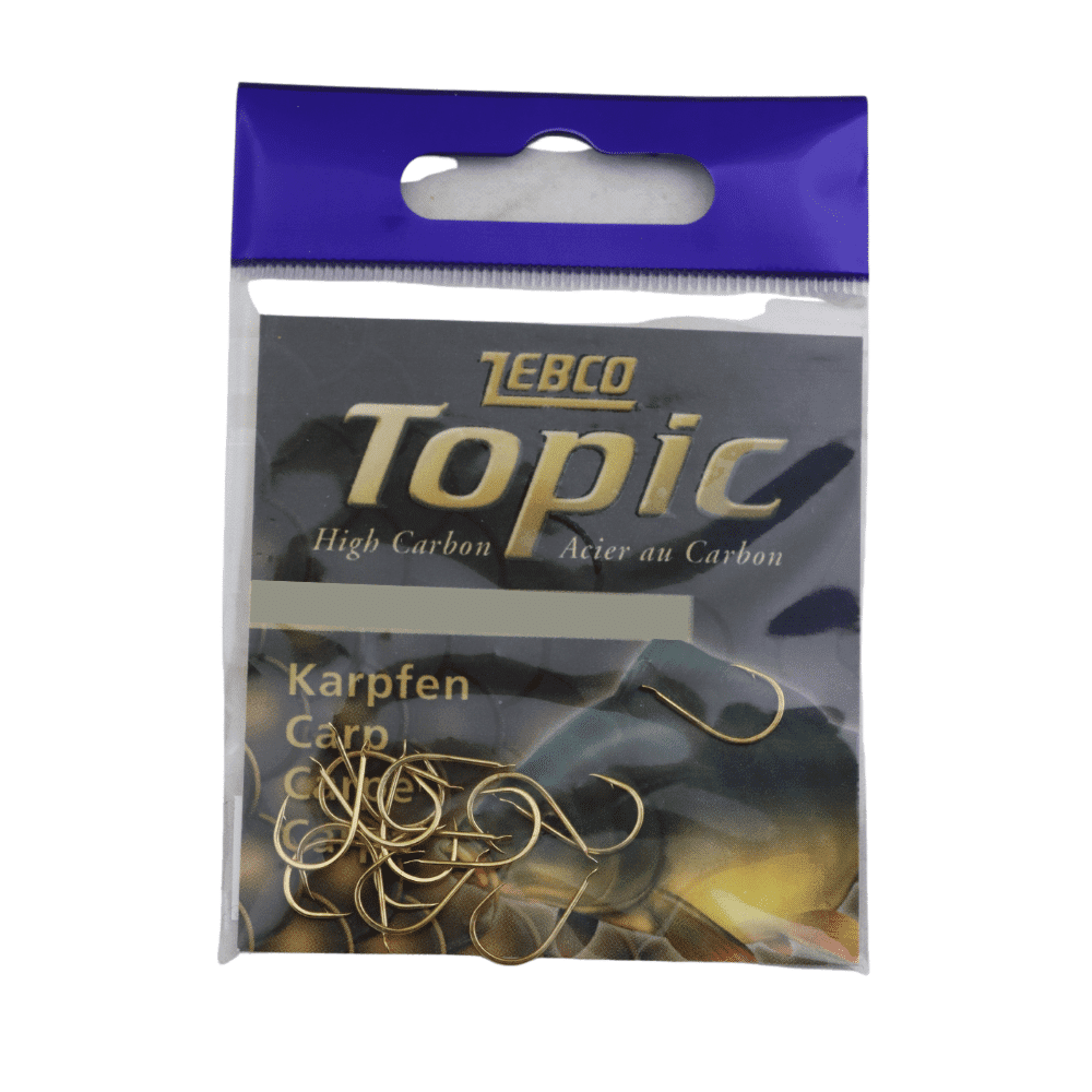 Zebco Topic Carp hook plate size 02 10 pieces
