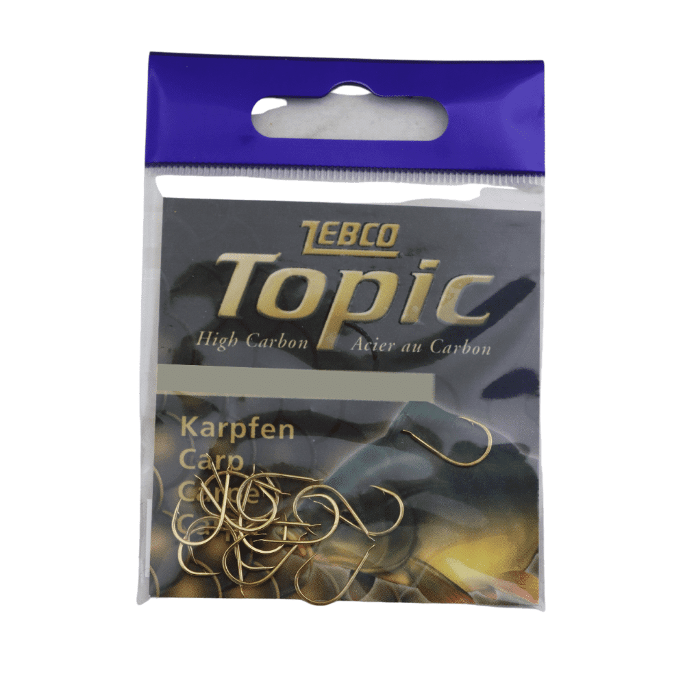 Zebco-Haken-gold Placi de carlig Zebco Topic Crap marimea 08 15 bucati