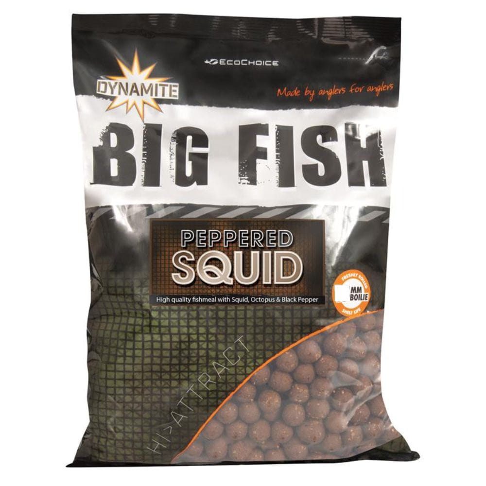 Dynamite Baits Peppered Squid Boilies 20 mm 5 kg Essen