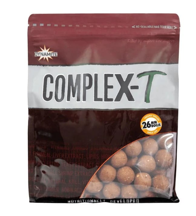 Dynamite Baits Complex-T Boilies 26 mm 1 kg Schokolade, Nachtisch, Essen