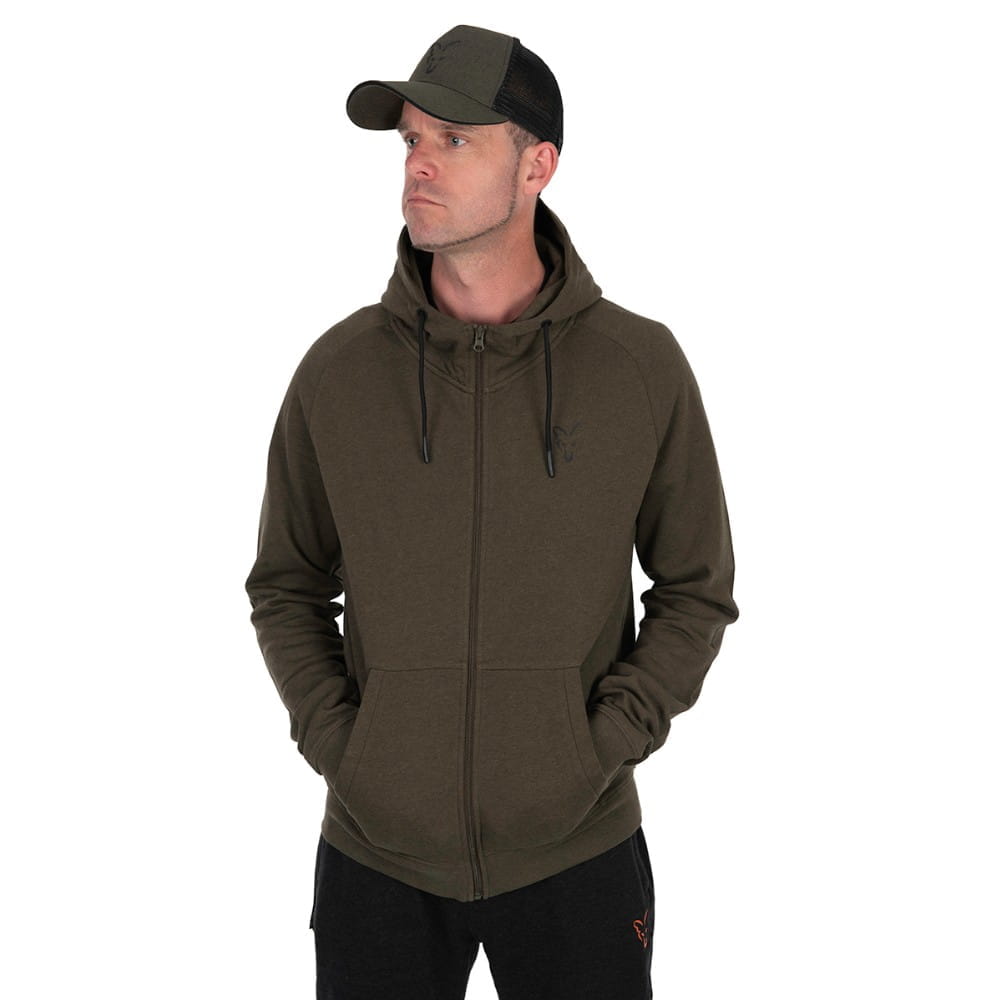 Fox Collection LW Hoody Green & Black S