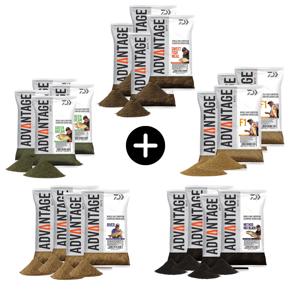 Angeln, Köder, Fischmehl, Gras- bzw. Bodenfutter, Sackpackung