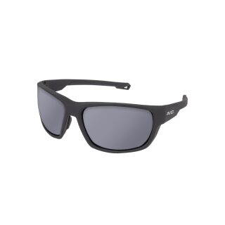 Sonnenbrille, Rahmen, Gläser, schwarz, sportlich