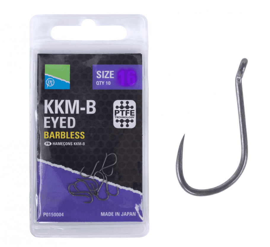 kkmbhooks Cârlige Preston KKM-B Mărimea 12 fără ghimpe 10 bucăți