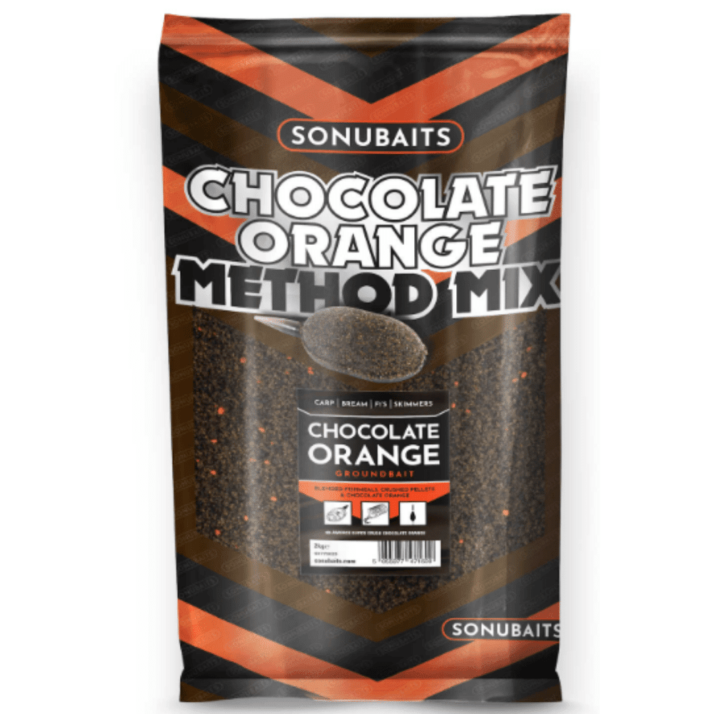 Sonubaits-Chocolate-Orange-Method-Feeder-2kg Sonubaits Chocolate Orange Method Feeder 2kg