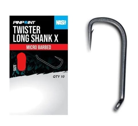 Nash Twister Long Shank X Micro Barbed Taille 6 Elektronik, Hardware, Haken
