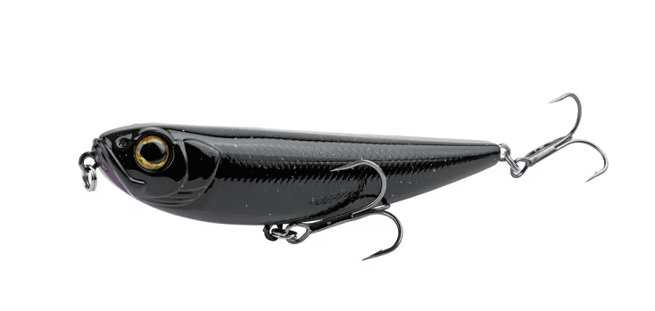 Shimano Yasei Shock Stick F70 7cm 7g Black, gill lure, soft plastic lure, fish lure, double treble hooks, black color