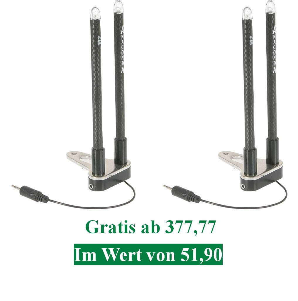 D64 Gratis ab 377,77 - 2x Anaconda Illuminated Carbon Snag Bar White (2048006)