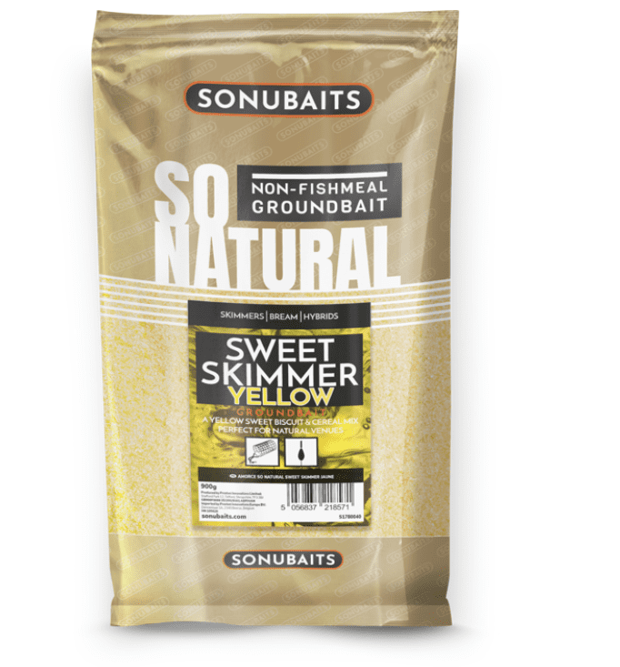 Soak bait, Groundbait, Sweet Skimmer, Yellow, Non-fishmeal