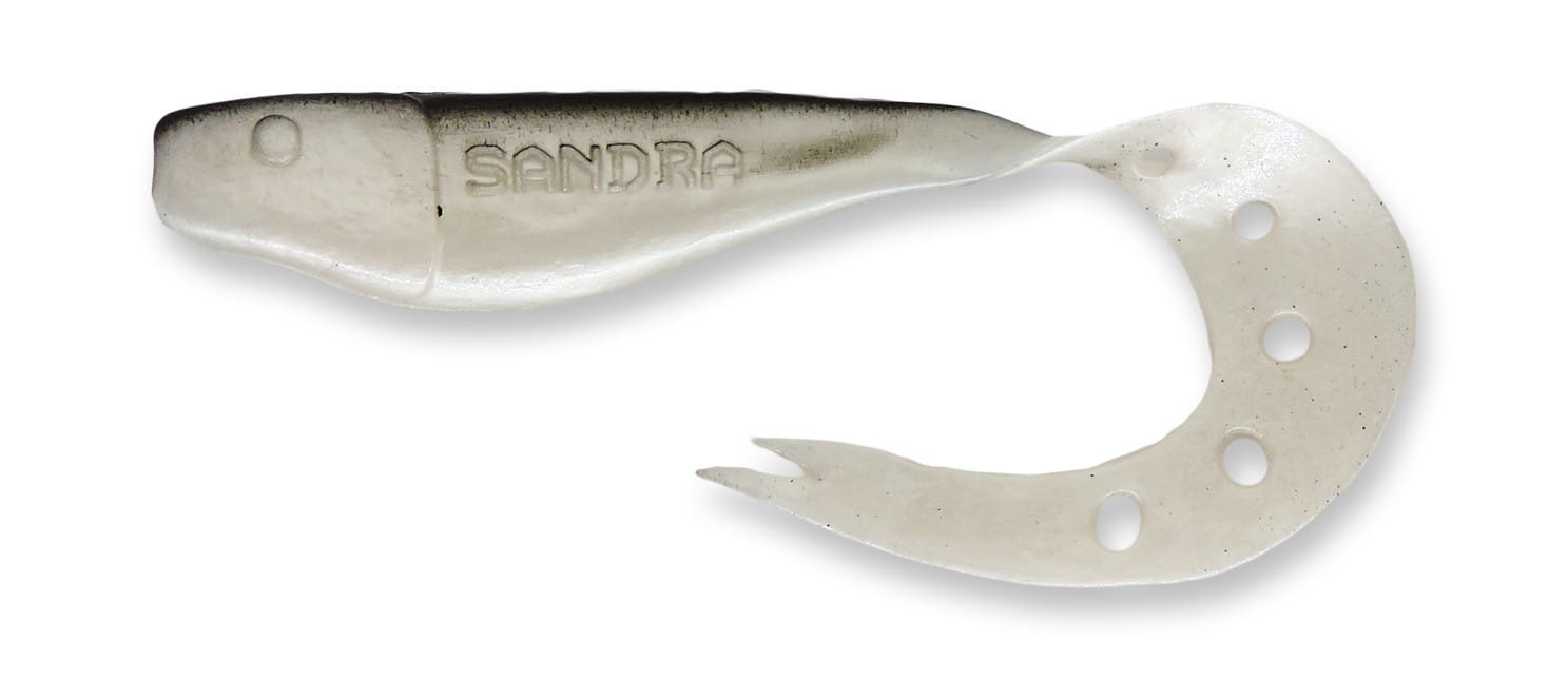 SX Sandra Shad 15 cm (6") Alb Perlat / Negru 2 buc Elektronik, Hardware