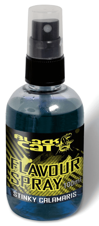 Black Cat Flavor Spray Stinky Calamaris 100 ml Blue