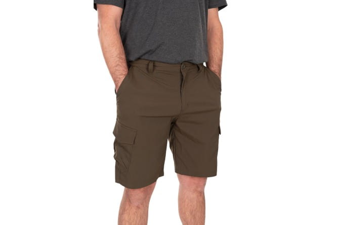 Fox Khaki LW Cargo Shorts XL – Bild 3, T-Shirt, Shorts, Cargo Shorts, Braun, Taschen