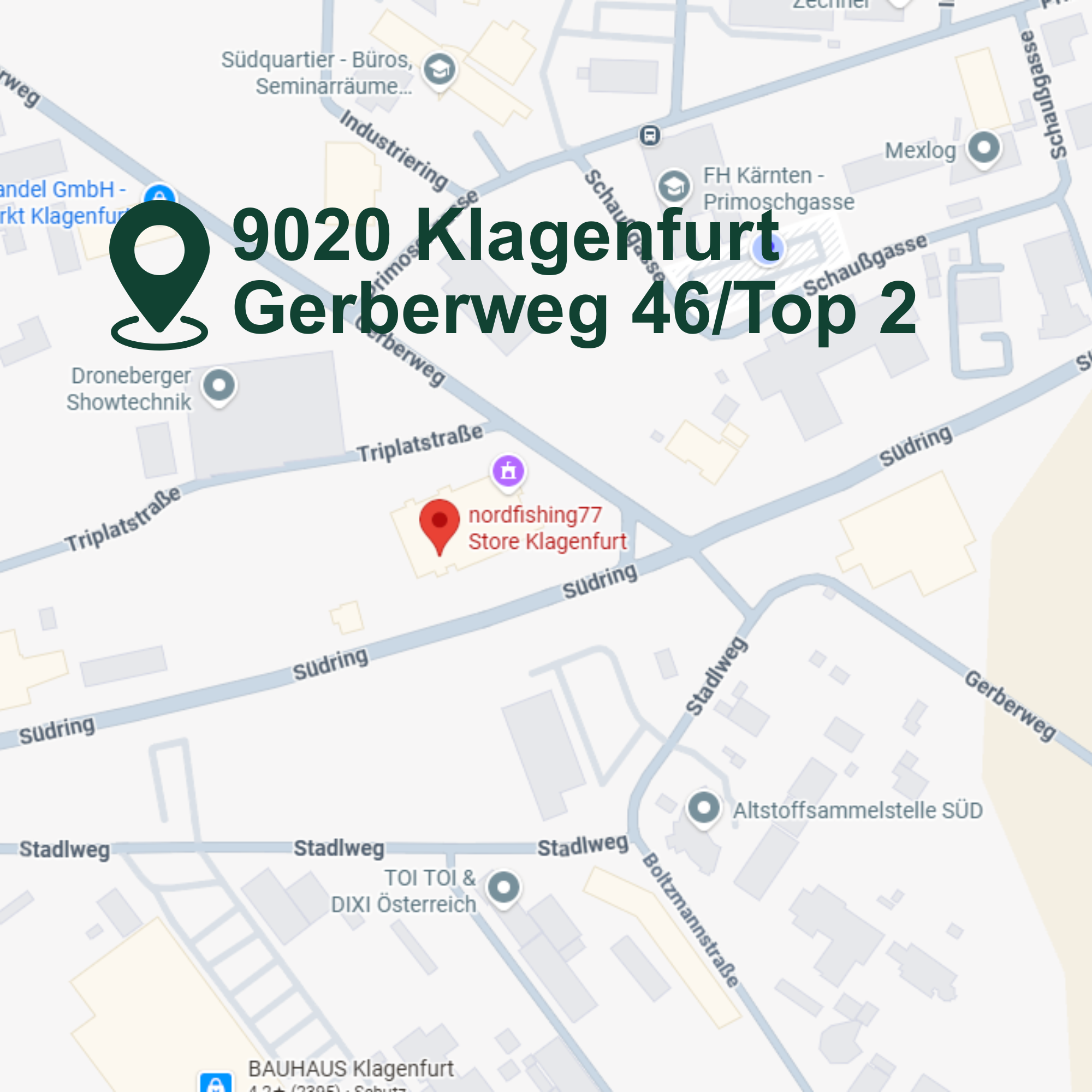 store, Klagenfurt, Gerberweg, Südring, Stadtweg