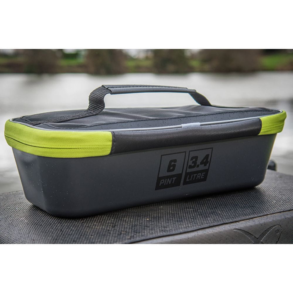Fox-Matrix-EVA-Air-Flow-Bait-Tub-GBT034-4 Sac à appâts Fox Matrix EVA Air-Flow Bait Tub 6 pt 3,4 litres