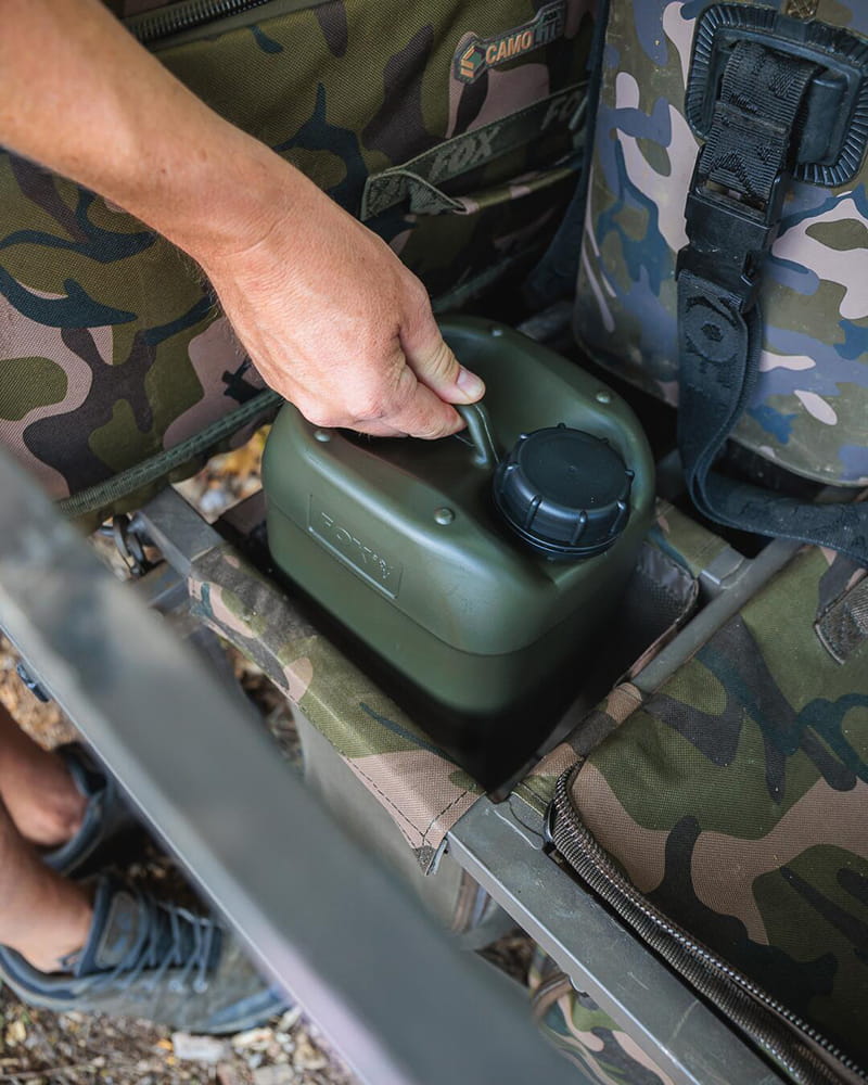 Fox Watter Bottle 5L – Bild 3, Tank, Jerrican, Olivgrün, Militär-Tarnung, Kraftstoffbehälter