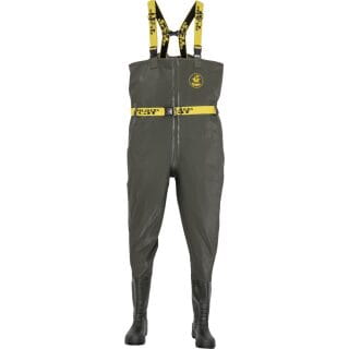 Overallhosen, Bibwhates?, Brustgürtel, Hosenträger, Stiefel