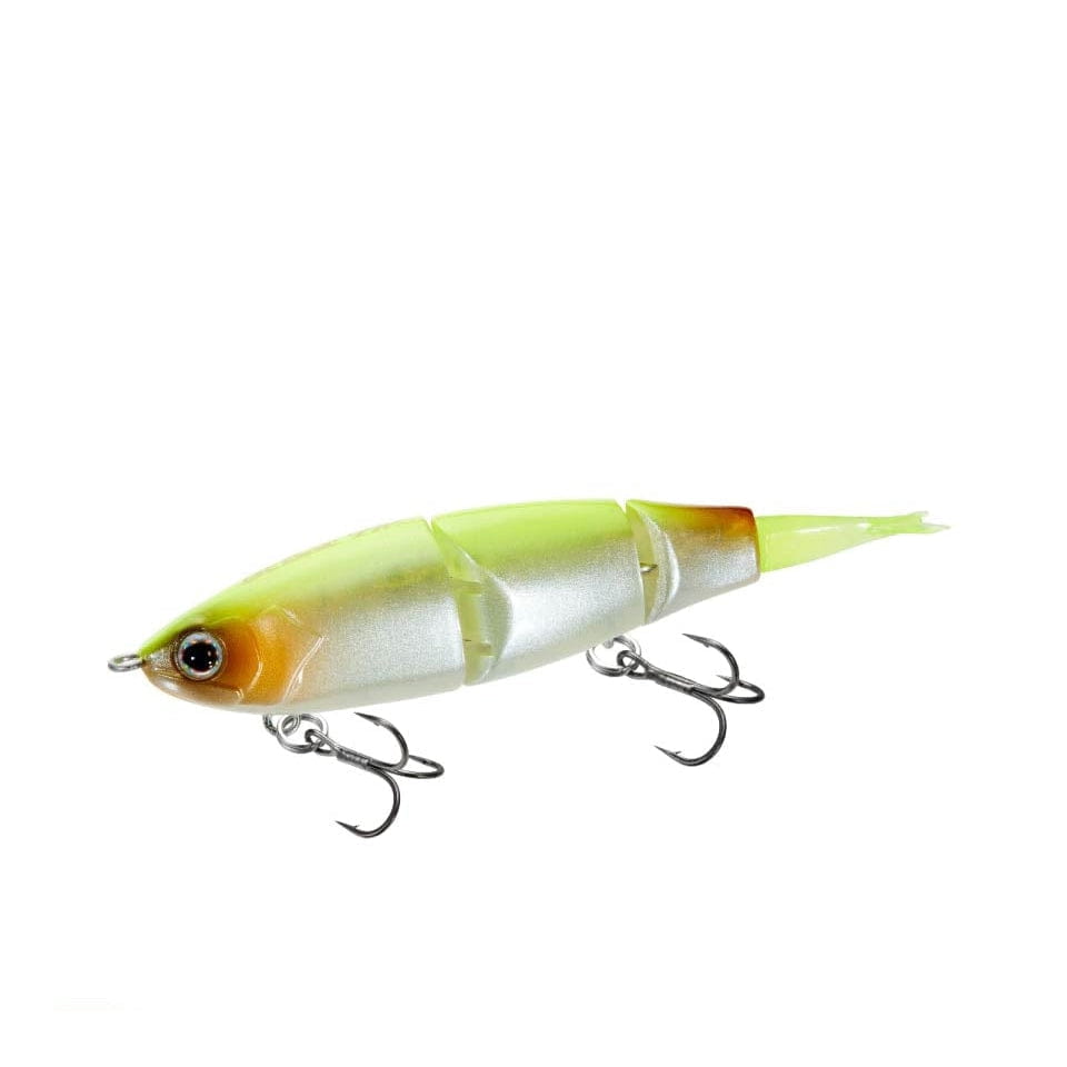 Shimano Bantam Bait 77F 7,7cm 5g Chartreuse White, Köder, Angelköder, Spion-Köder, Gummifisch, Haken-Köder