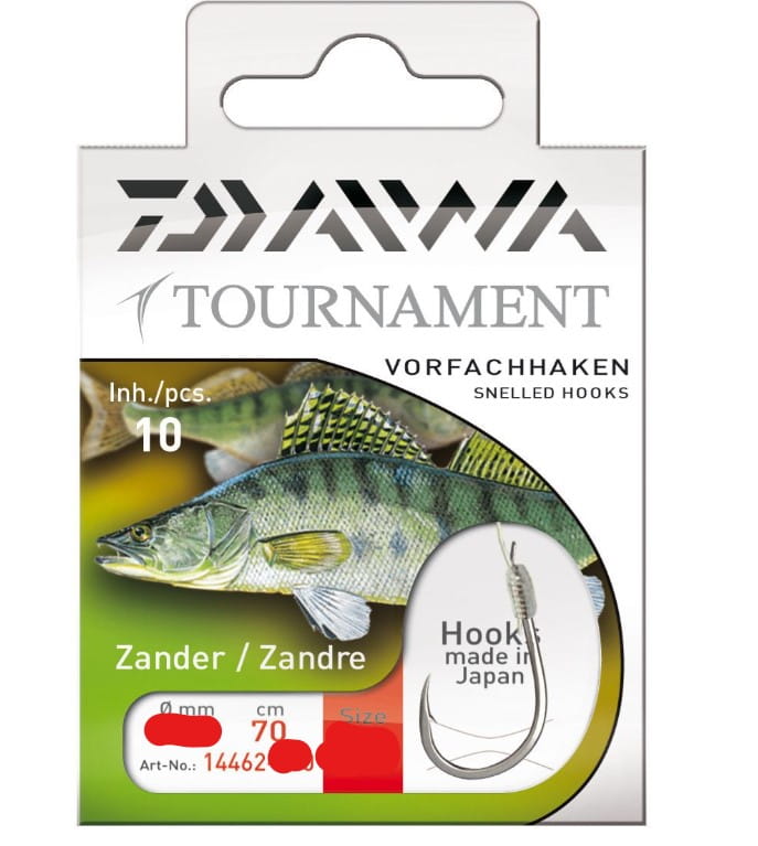 Daiwa Tournament Cârlige pentru știucă măr. 2 10 bucăți Daiwa Tournament Cârlige pentru știucă măr. 2 10 bucăți