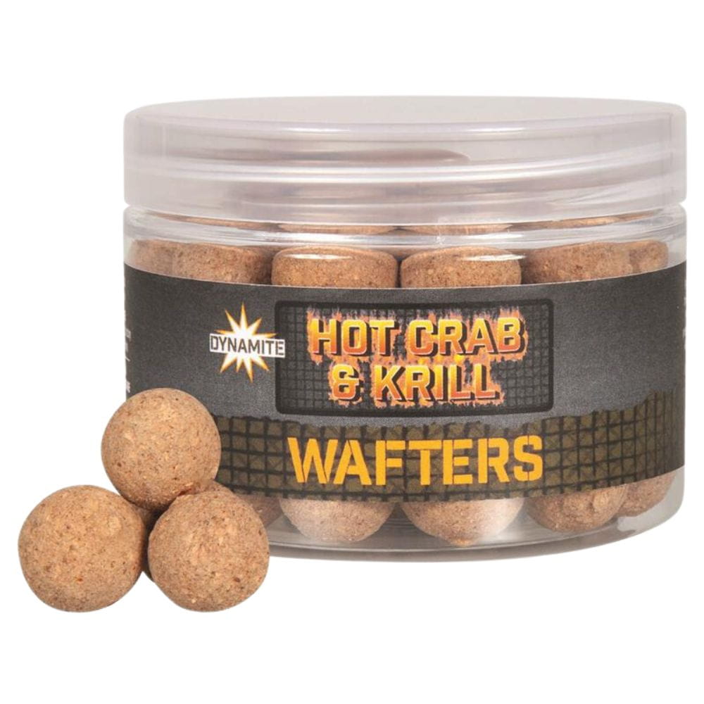 Dynamite Baits Hot Crab & Krill Wafter 15 mm Krug