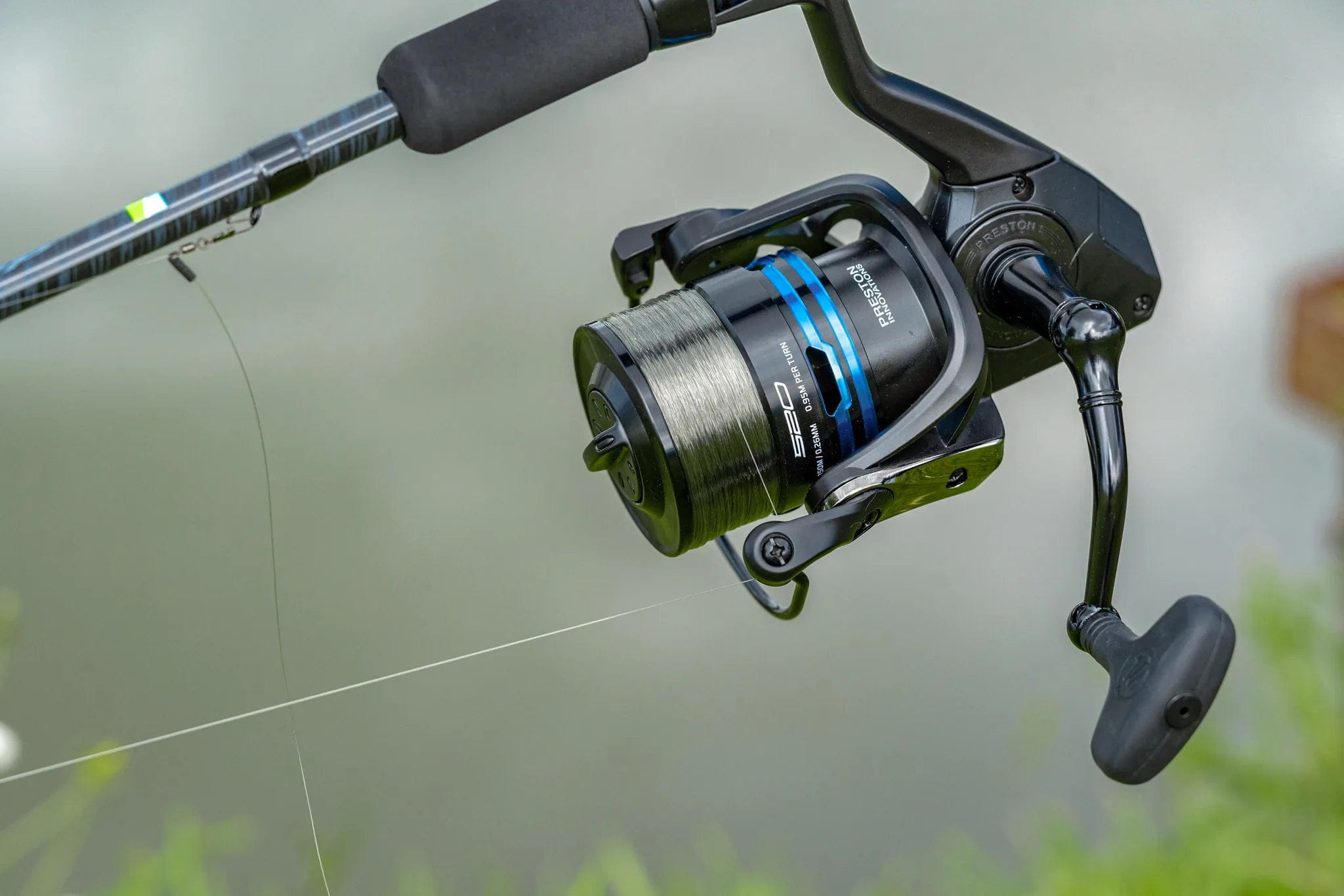 Preston Inception Reel 420 – Bild 3, angeln, rollenfischerei, kupferdrahtlinie, blaupeitsche, outdoorausrüstung