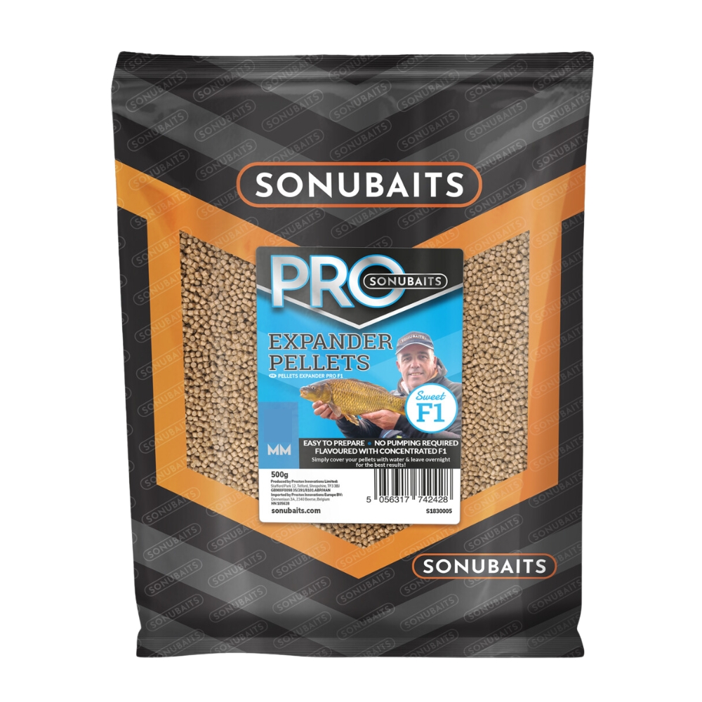 Sonubaits Pro Expander Pellets F1 8 mm 500g