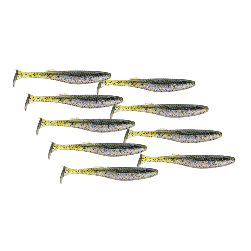 Rapala Crushcity The Kickman 6,3cm 2g Dach Vador 9 Stück Barsch Tier, Fische, Hering, Leben im Meer, Sardine