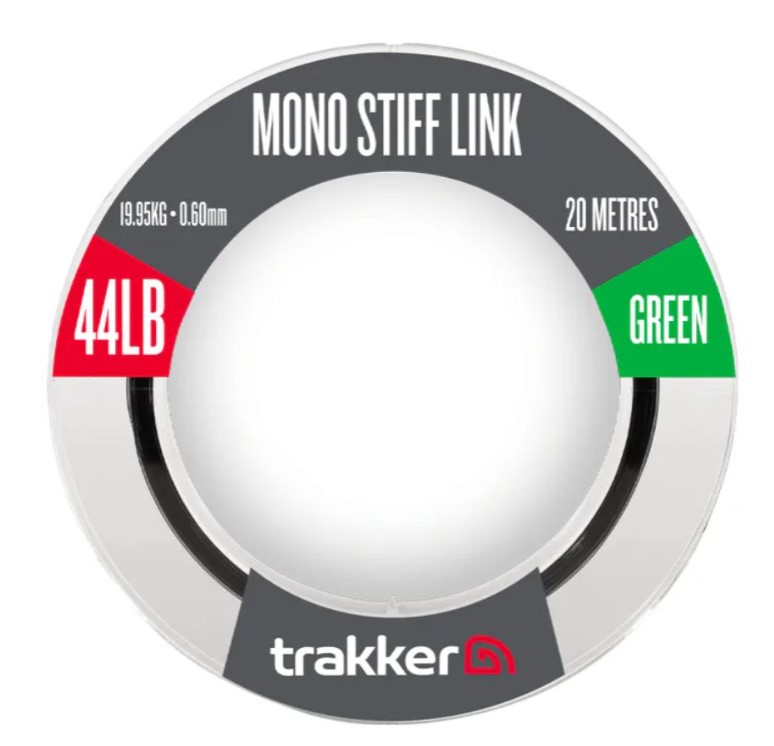 Trakker Mono Stiff Link 0,60 mm 44 lbs 19,95 kg 20 mètres Vert
